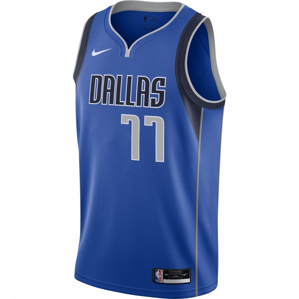 Luka Doncic Dallas Mavericks 2020/21 Swingman Jersey Royal - Icon Edition-Pro Kit Vault | Brand New 26/27 Sports Jerseys
